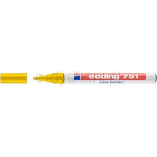 Edding Marker olejowy e-751 1-2 mm, żółty
