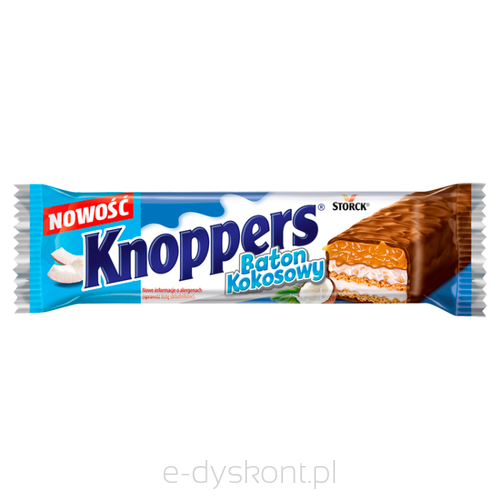 Knoppers Baton Kokosowy 40G