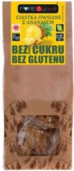 Pure & Good Ciastka Owsiane Z Ananasem Bezgl. B/C Cukru 150G