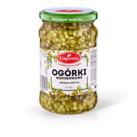 Urbanek Ogórki Konserwowe Drobna Kostka 340G/200G 