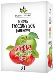 Dolina Czerska Sok Nfc Jabłkowy Ligol 100%  3L
