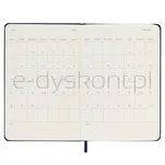 Kalendarz dzienny MOLESKINE 2025, 12M, P, twarda oprawa, 9x14cm, sapphire blue - 4