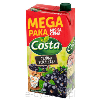 Costa Napój Czarna Porzeczka Karton 2 L