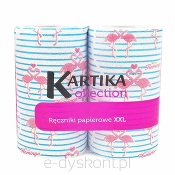 Kartika Mix Ręcznik Papierowy Dekorowany 2 Rolki 3-Warstwowy