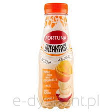 Fortuna Breakfast jabłko-pomarańcza-banan-mango z płatkami owsianymi i mlekiem 300ml