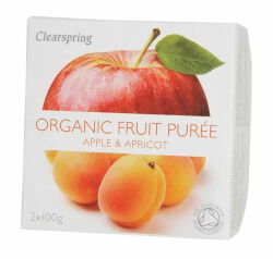 Clearspring Deser Jabłko-Morela Bio 200 G