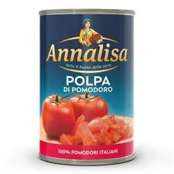 Annalisa Pulpa Pomidorowa, Krojone Pomidory W Sosie Pomidorowym 400G 