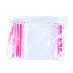 Office Products Torebka Strunowa Ldpe, 100X100Mm, 100Szt., Transparentna