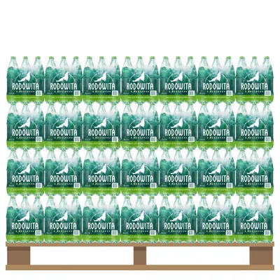 Rodowita z Roztocza Woda mineralna delikatnie gazowana 1,5L SK
