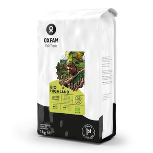 Kawa Ziarnista Arabica/Robusta Wysokogórska Fair Trade Bio 1 Kg - Oxfam [BIO]