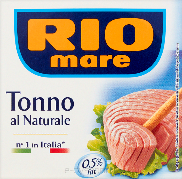 Rio Mare Tuńczyk W Sosie Własnym 160 G