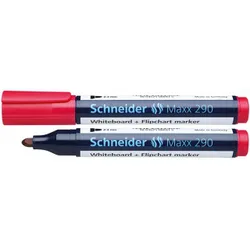 Schneider Marker do tablic Maxx 290, okrągły, 2-3mm, czerwony