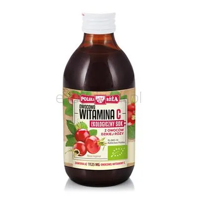 Sok Z Owoców Dzikiej Róży Witamina C Bio 250 Ml