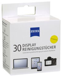 Zeiss Chusteczki Do Czyszczenia Ekranów, Tabletów I Laptopów 30 Szt., Białe