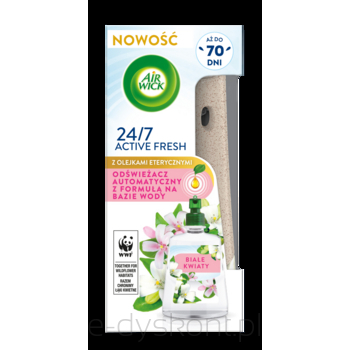 Air Wick Active Fresh Komplet Białe Kwiaty/ Jasmine Bouquet 228 Ml