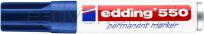 Edding Marker Permanentny E-550 3-4 Mm, Niebieski  - 2
