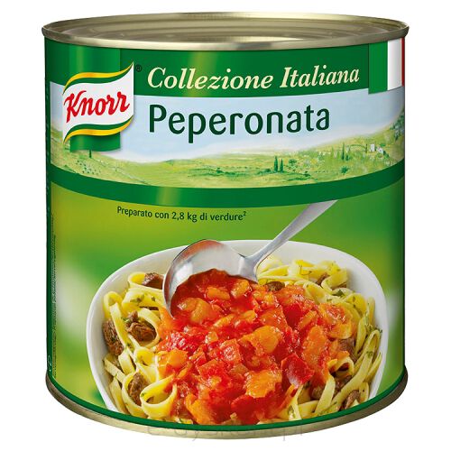 Knorr Peperonata (Pokrojona Kolorowa Papryka W Zalewie Pomidorowej) 2,6Kg