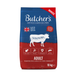 Butcher's Adult, sucha karma dla psów dorosłych, z wołowiną 10kg