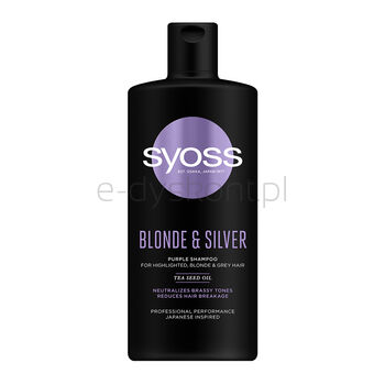 Syoss Szampon Blonde Silver 440 ml