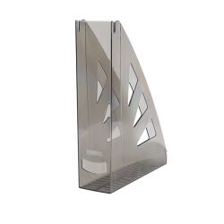 Office Products Pojemnik Na Dokumenty ażurowy, A4, dymny