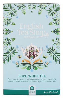 English Tea Shop Herbata Biała (20X2) Bio 40 G