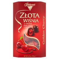 Solidarność Złota Wiśnia W Likierze Czekoladki 190 G