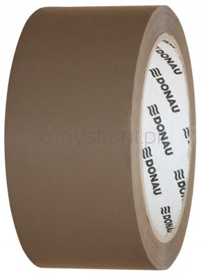 Donau Taśma pakowa Hot-Melt , 48mm, 66m, 50mikr., brązowa