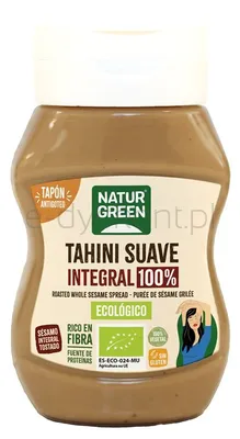 Pasta tahini z sezamu niełuskanego BIO 270 g
