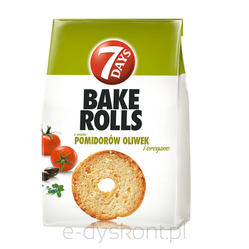 7Days Bake Rolls Pomidor Oliwki Oregano 150G