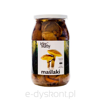 Leśne Skarby Maślaki Marynowane Całe 800G