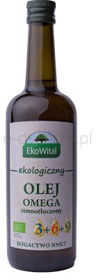 Ekowital Olej Omega 3-6-9 Bio 750 Ml