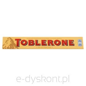 Toblerone Czekolada Mleczna Z Nugatem Miodowo-Migdałowym 100 G