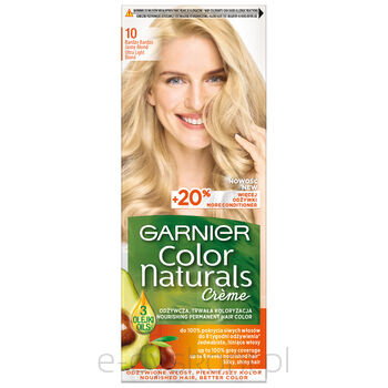 Garnier Color Naturals CreMe Farba Do Włosów 10 Bardzo Bardzo Jasny Blond 112 Ml