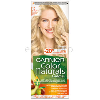 Garnier Color Naturals CreMe Farba Do Włosów 10 Bardzo Bardzo Jasny Blond 112 Ml