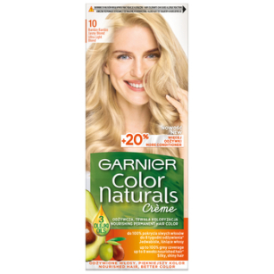 Garnier Color Naturals Créme Farba Do Włosów 10 Bardzo Bardzo Jasny Blond 112 Ml