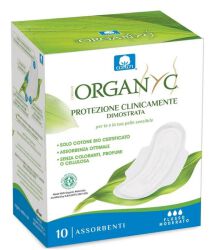 Organ(Y)C Podpaski sanitarne na dzień 10szt BIO