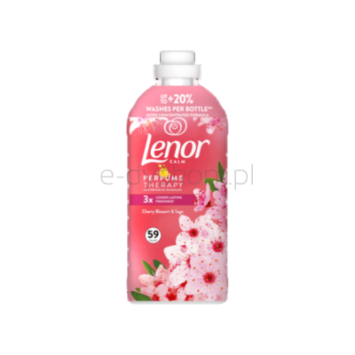 Lenor Płyn Do Płukania Tkanin Cherry Blossom & Sage 1.239l, 59 prań