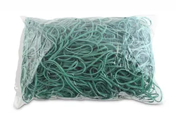 Office Products Gumki recepturki średnica 130mm, 1,5x3mm, 60% kauczuku, 1000g, zgrzewka, zielone