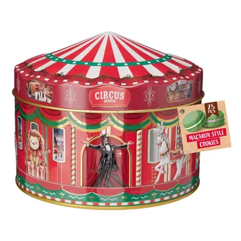 Becky's, Blaszana karuzela wypełniona ciasteczkami 150 gramów