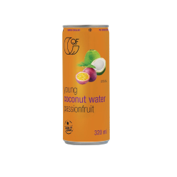 Quality Food Woda kokosowa z sokiem z marakui 320ml SK