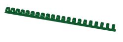 Office Products Grzbiety Do Bindowania  A4 14mm (125 kartek), 100 szt., zielone