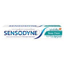 Sensodyne Deep Clean Pasta Do Nadwrażliwych Zębów Z Fluorem Wzmacniająca I Utwardzająca Szkliwo, 75 Ml