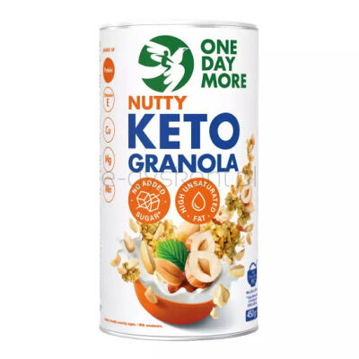 OneDayMore Nutty Keto Granola 450G