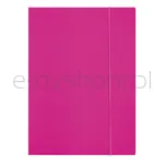Teczka Z Gumką Office Products, Fluo Soft Touch, Karton/Lakier, A4, 320Gsm, 3-Skrz., Mix Kolorów - 3