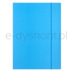 Office Products Teczka Z Gumką, Fluo Soft Touch, Karton/Lakier, A4, 320Gsm, 3-Skrz., Mix Kolorów - 5