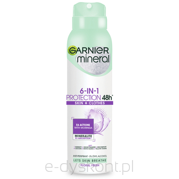 Garnier Mineral 6In1 Protection Floral Spray 150Ml