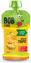 Bob Snail Smoothie TROPIC Banan Ananas Mango bez dodatku cukru 120g