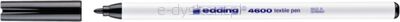 Edding Pisak tekstylny e-46001mm, czarny