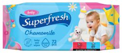 Superfresh Chusteczki nawilżane dla dzieci 72 szt.