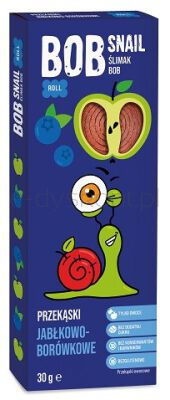 Bob Snail Przekąska jabłkowo-borówkowa 30g